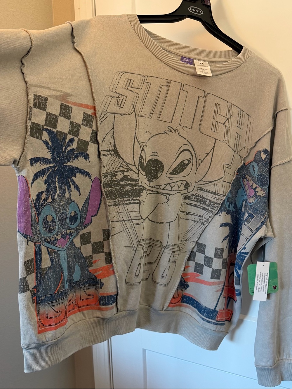 XL oversized Stitch Graphic Sweatshirt